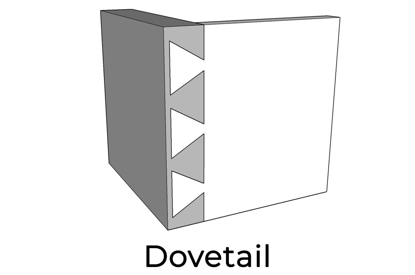 Furniture made in US - Contraxx Furniture Joinery Dovetail